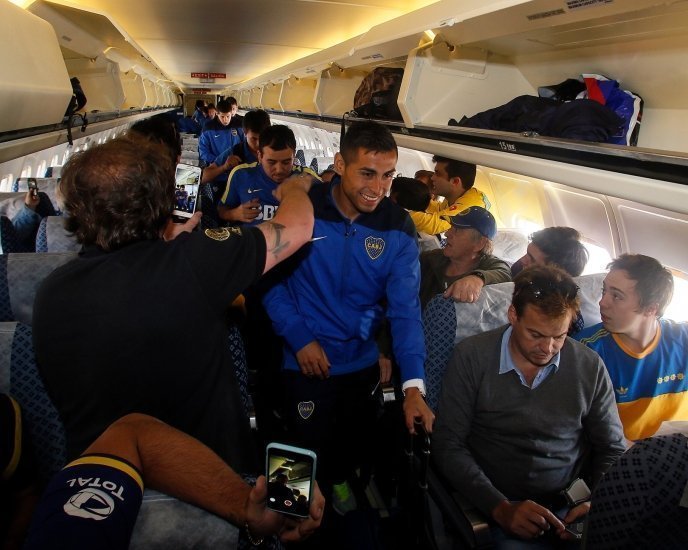 Boca ya está en Paraguay