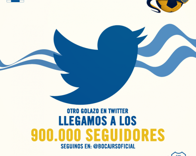 @BocaJrsOficial: Ya somos 900.000