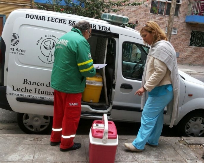 PRIMERA DONACIÓN DE LECHE