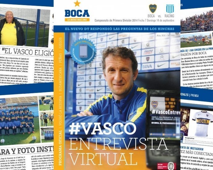 Programa oficial: el Vasco le respondió a los hinchas