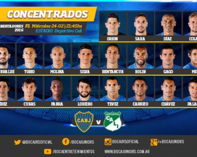 Concentrados ante Deportivo Cali