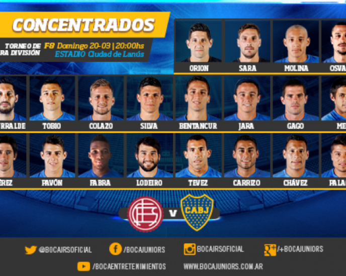 Concentrados ante Lanús