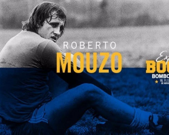 Mouzo, con stand en la Expo Boca