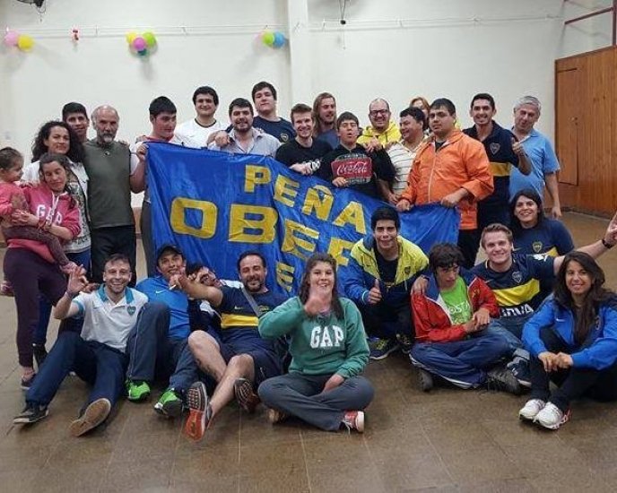 Boca en la Escuela Rural de Misiones