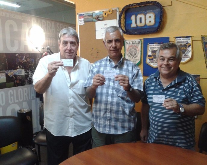 Los vitalicios estuvieron contra Atlético Tucumán